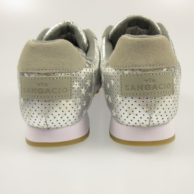 【姫路東店】 中古 Sangacio | サンガッチョ スニーカー MOM SILVER STAR シルバー 26cm 【126】 姫路東店】 中古 Sangacio | サンガッチョ スニーカー MOM SILVER STAR