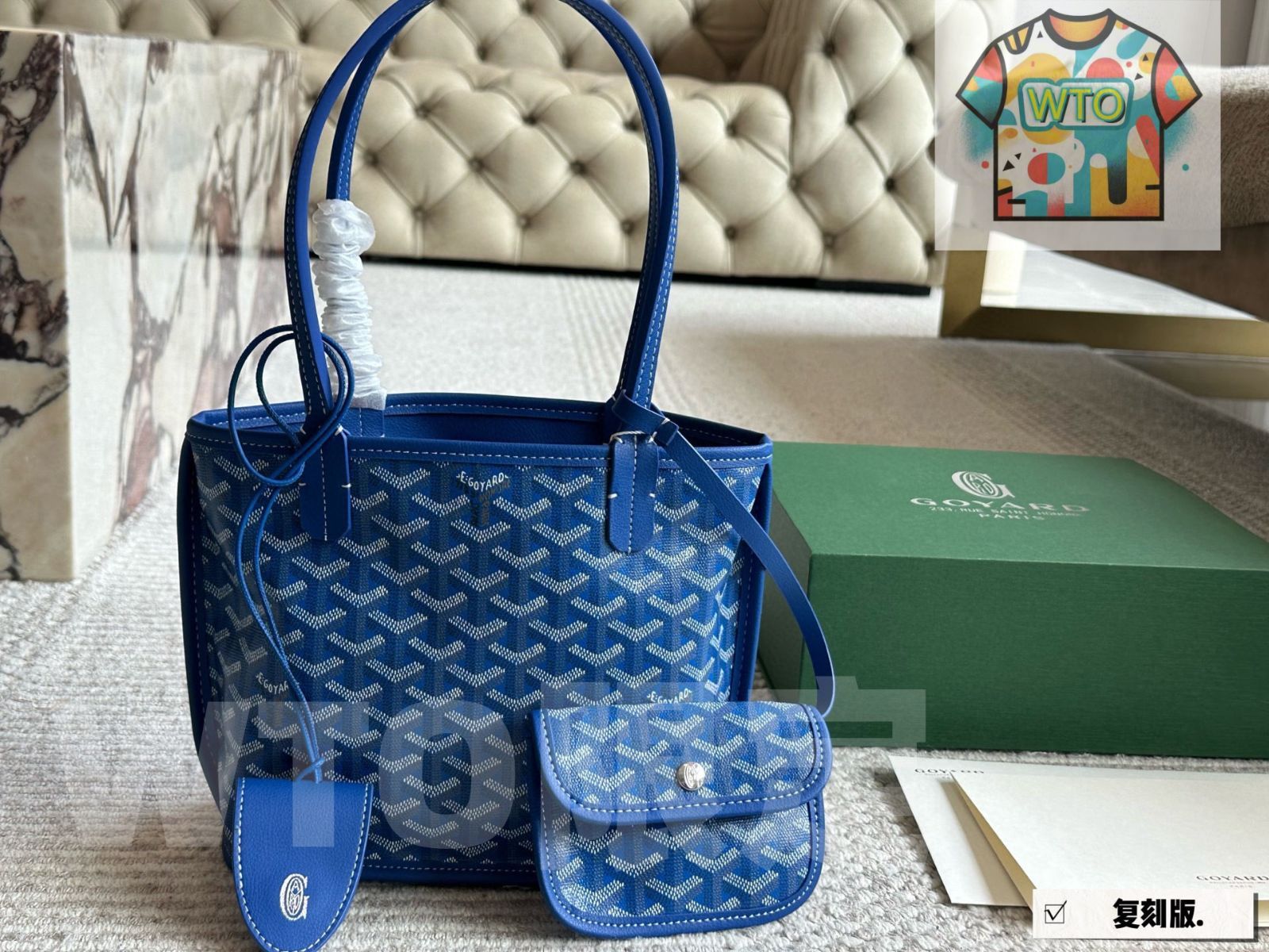 今日特価】Goyard ゴヤール ミニショッピングバッグ 赤限定モデル-WTO