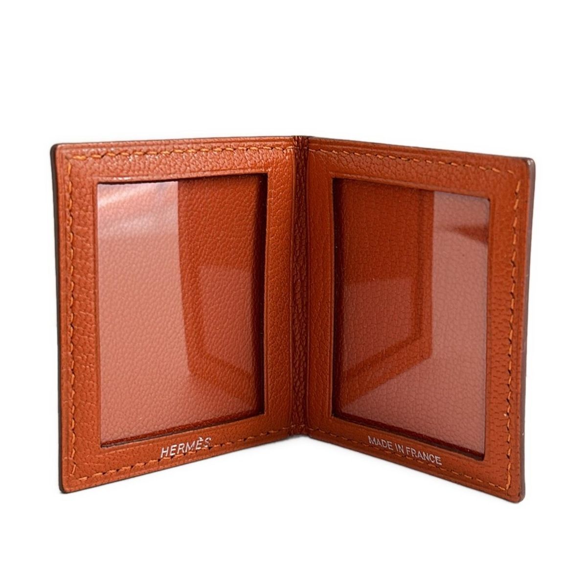 エルメス ミニ フォトフレーム オレンジ エルメス HERMESエルメス ミニフォトケース箱付き オレンジ ミニフォト