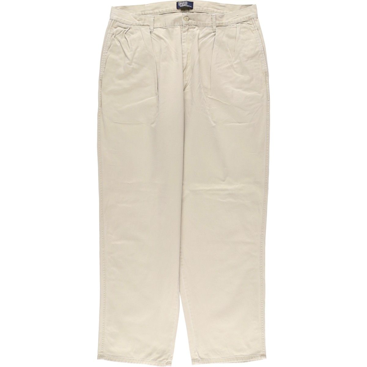 90s USA製 PoloRalphLauren チノパンツ 2タック 古着 古着 90年代 ラルフローレン Ralph Lauren POLO by Ralph Lauren