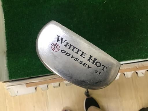 中古】 オデッセイ WHITE HOT #5 34インチ パター PT スチール