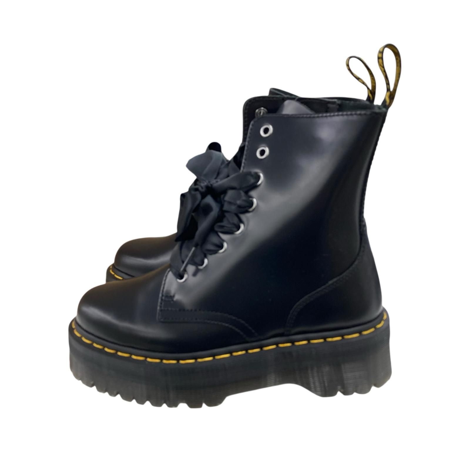 Dr.Martens（ドクターマーチン）厚底シューズ24cm 186001 Dr.Martens ドクターマーチン 極美品☆ 厚底ブーツ 24cm