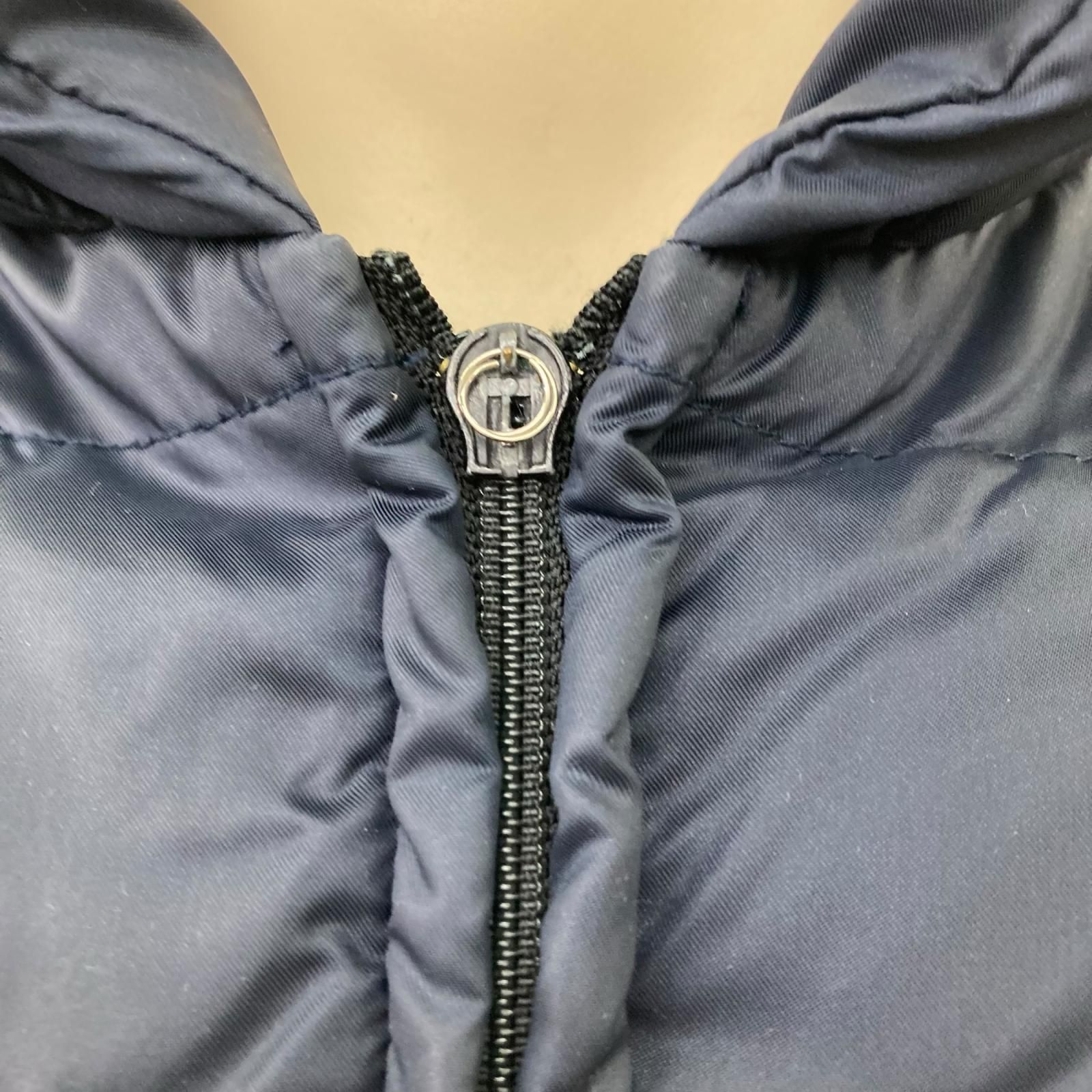 186004 訳アリ品 MONCLER モンクレール ダウンジャケット M ネイビー