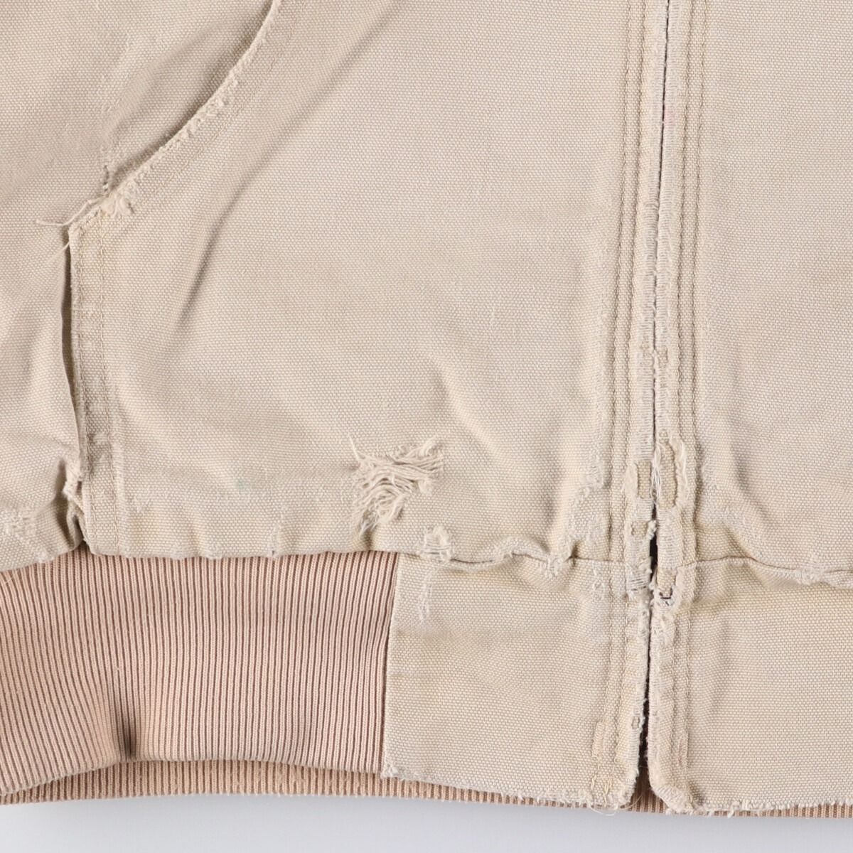 古着 カーハート Carhartt アクティブジャケット ダックフルジップ  