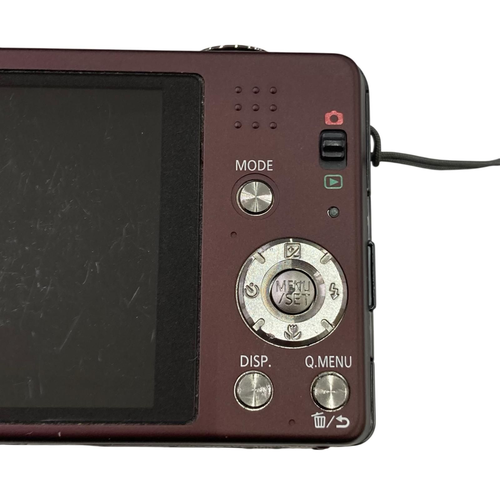 【美品】Panasonic デジカメ　DMC-S27 中古品 Panasonic Lumix DMC-S27 Digital Camera, Includes Charger, Case And