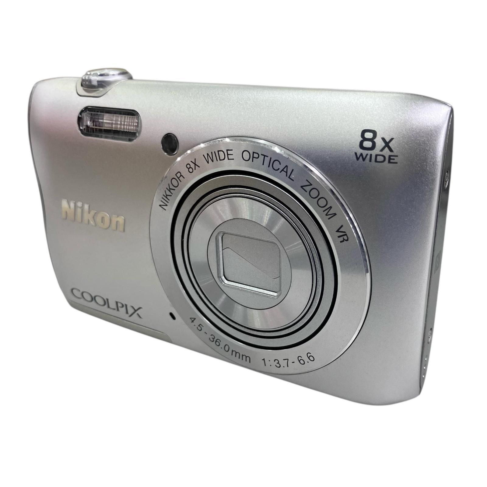 186000 ジャンク品 Nikon ニコン COOLPIX A300 シルバー - メルカリ