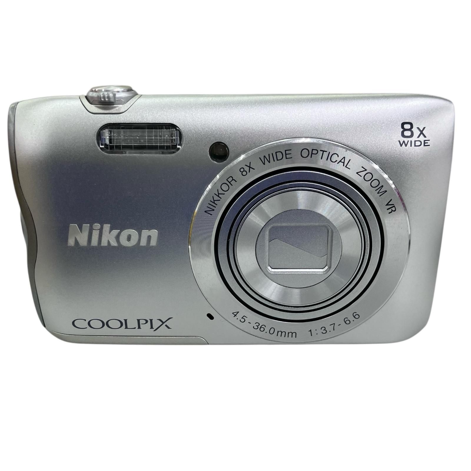 186000 ジャンク品 Nikon ニコン COOLPIX A300 シルバー - メルカリ