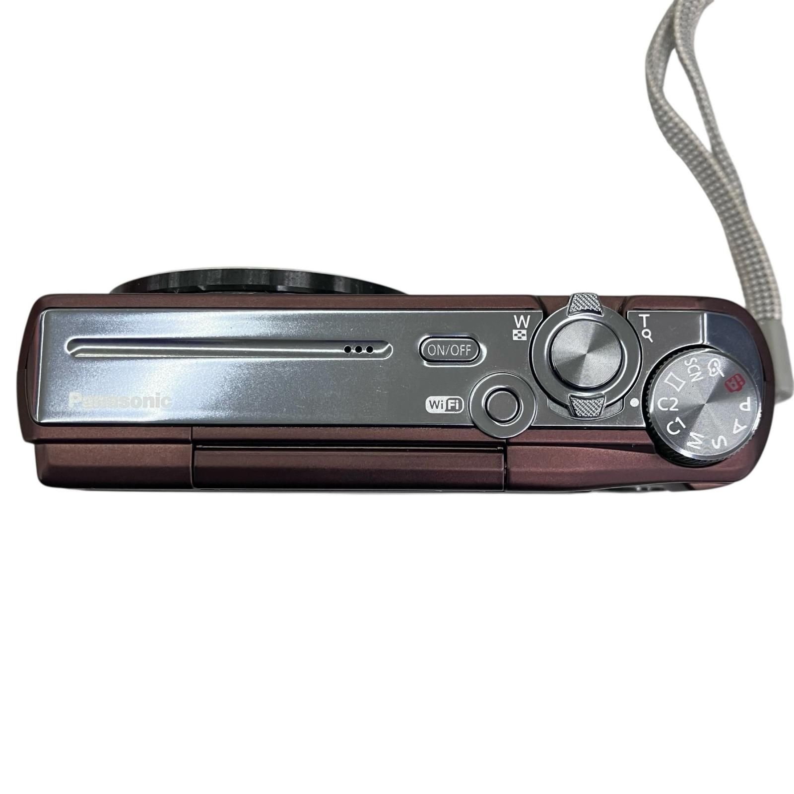 186000 ジャンク品 Panasonic パナソニック LUMIX DMC-TZ57 ブラウン