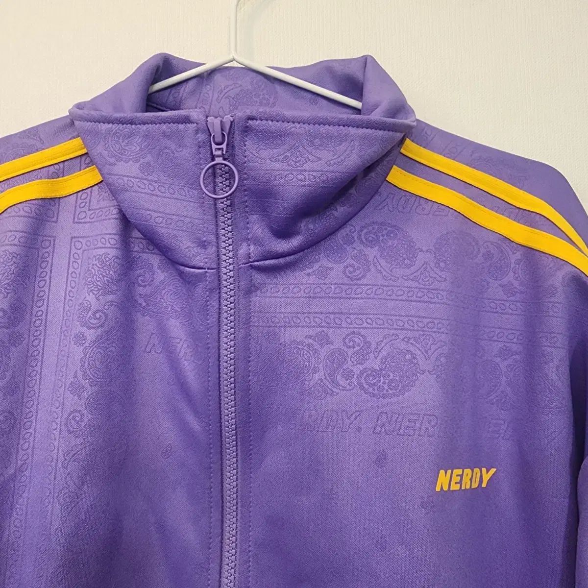 nerdy パープル 上L 下M トラックジャケット ジャージ ノルディー 紫 nerdy パープル 上L 下M トラックジャケット ジャージ ノルディー 紫