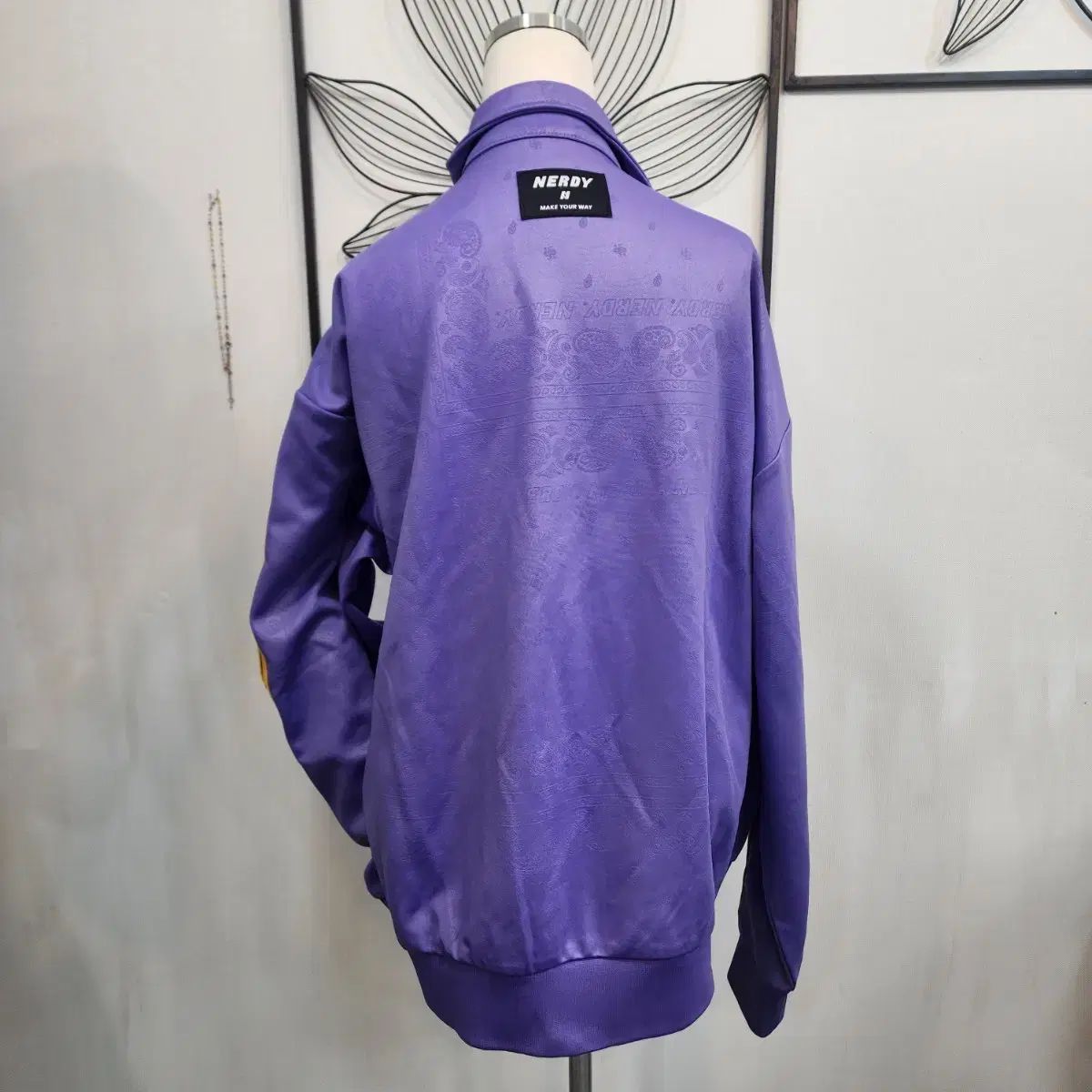 ノルディ NERDY PURPLE パープル トラック ジャージ ジップアップ