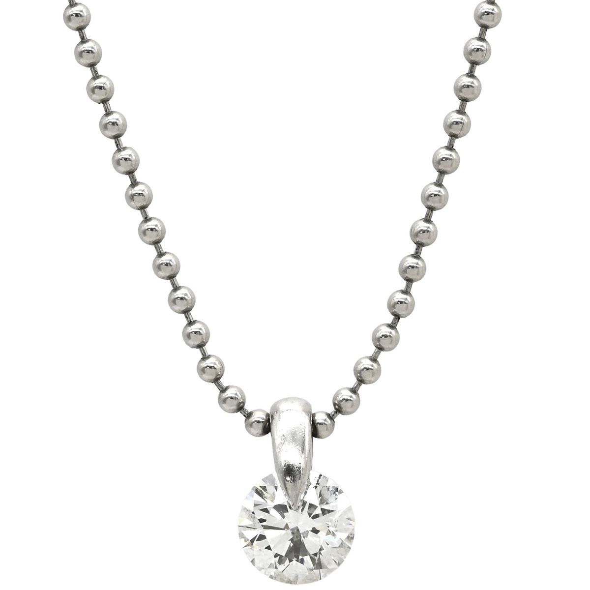 ネックレス ダイヤ ペンダント Pt900 ダイヤモンド Pt850(チェーン