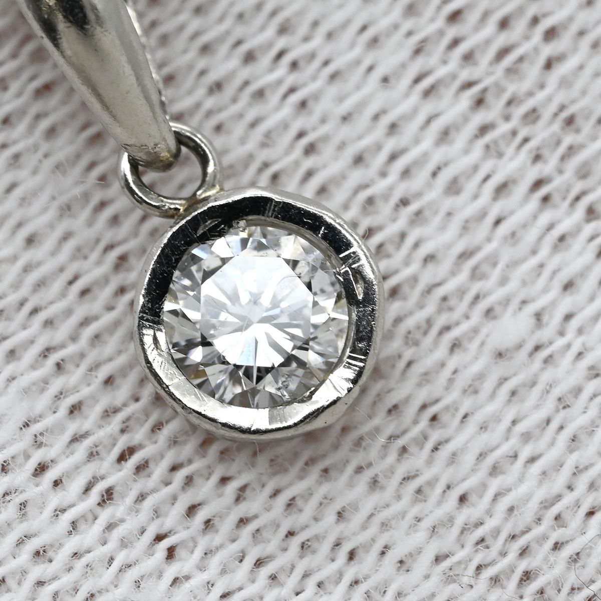 ネックレス ダイヤ ペンダント Pt900 ダイヤモンド Pt850(チェーン  