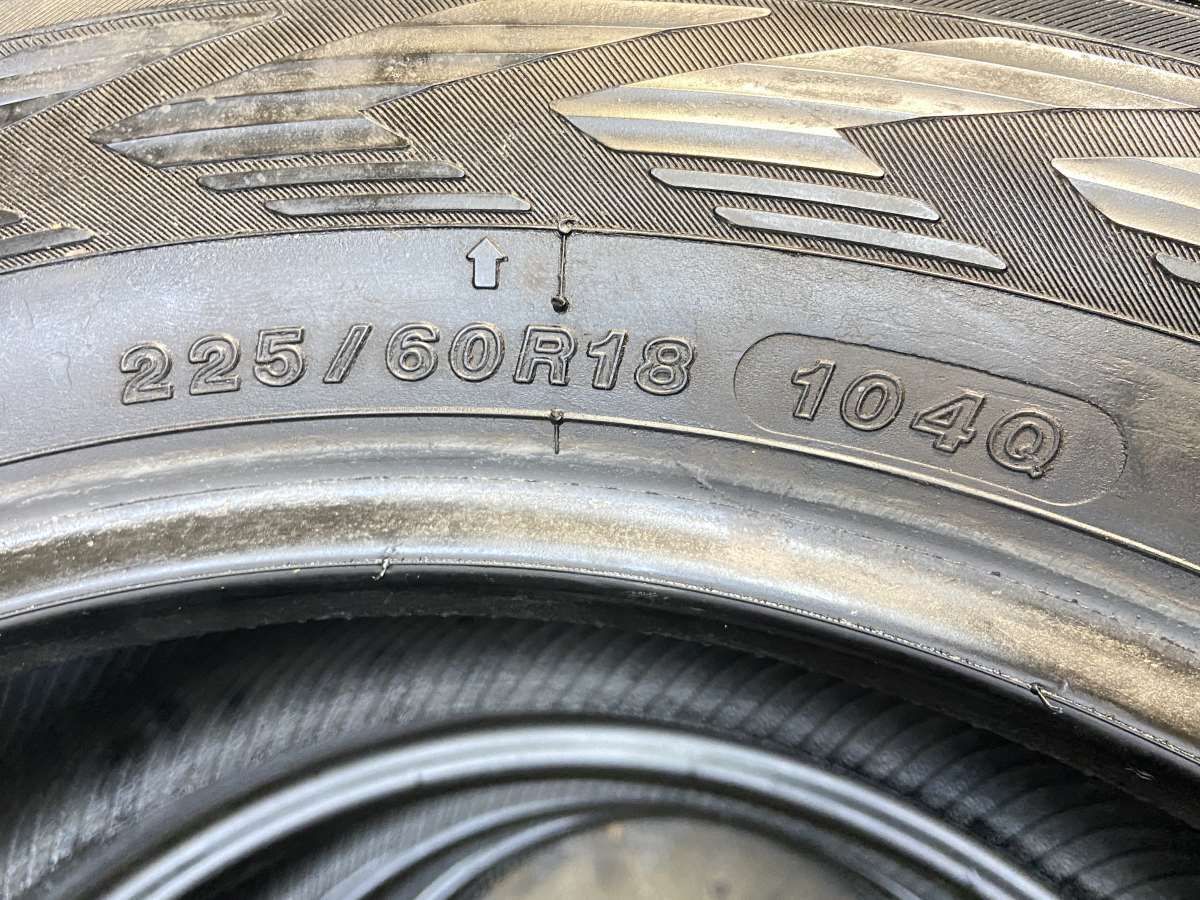 225/60R18 ヨコハマ アイスガード G075 中古タイヤ スタッドレスタイヤ