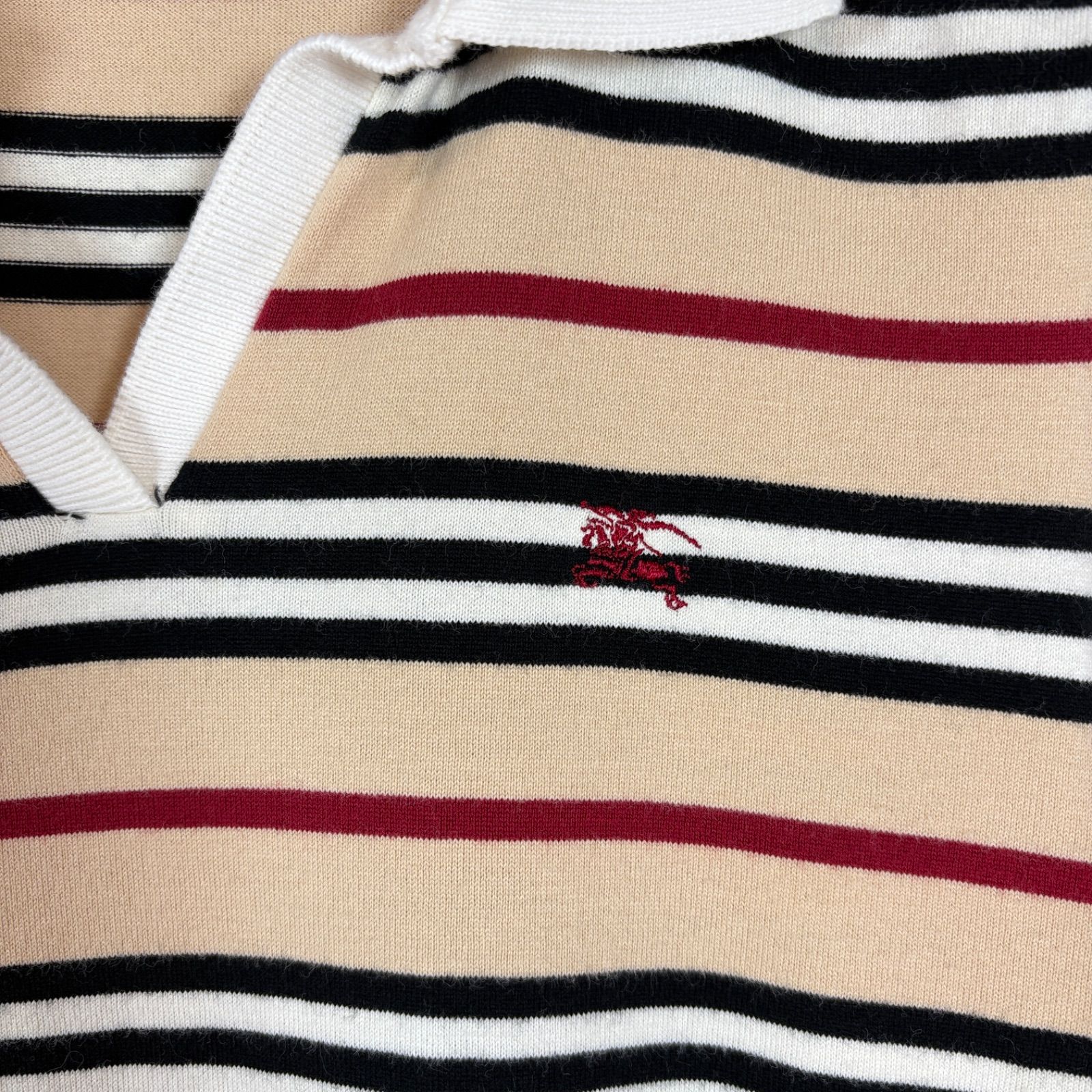 BURBERRY LONDON バーバリーロンドン ホースロゴ刺繍 定番カラー 