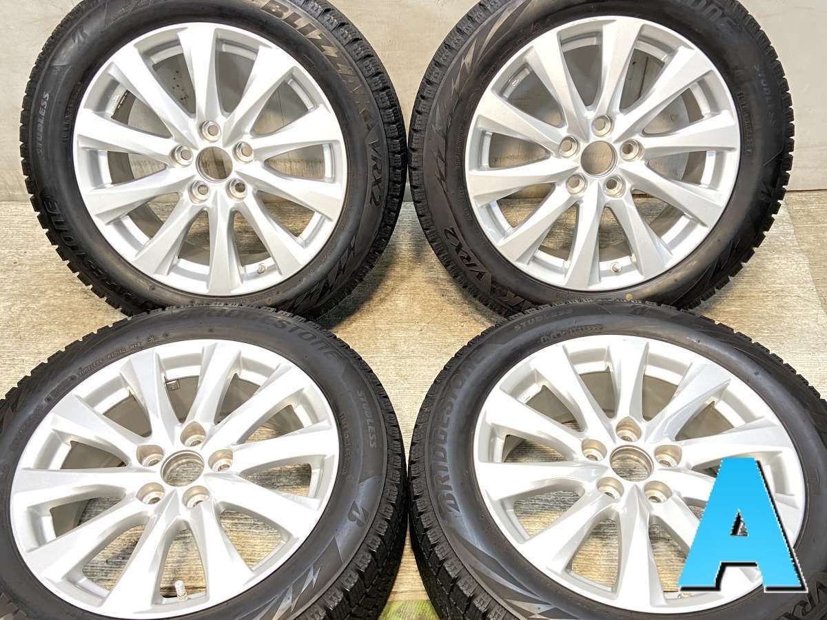 215/55R17 ブリヂストン ブリザック VRX2 トヨタ純正 17x7.5 45 114.3