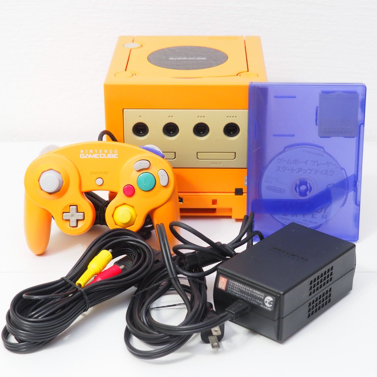 GAMECUBE エンジョイプラスパック オレンジ ゲームボーイプレイヤー 箱 