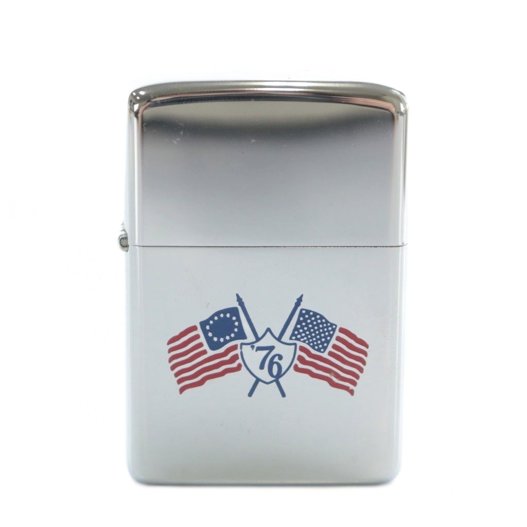 １９７６星条旗。 ジッポー ZIPPO 1976年製 アメリカ建国200年記念 オイルライター 喫煙