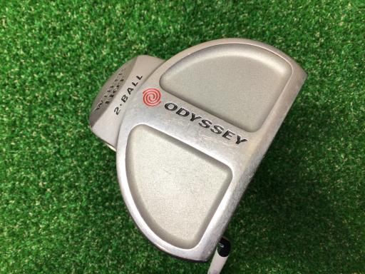 オデッセイ WHITE STEEL 2ボールパター 32インチ オデッセイ（車） オデッセイ ホワイトスチール 2ボール パター WHITE