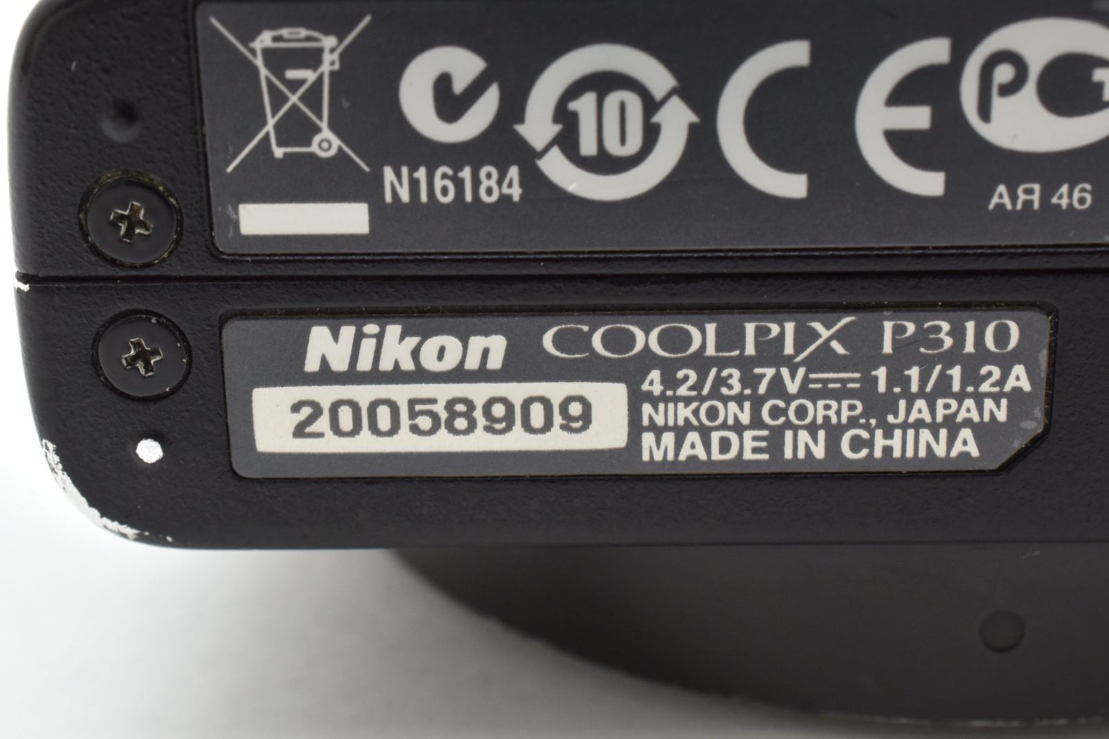 407 Nikon COOLPIX P310 ジャンク - メルカリ