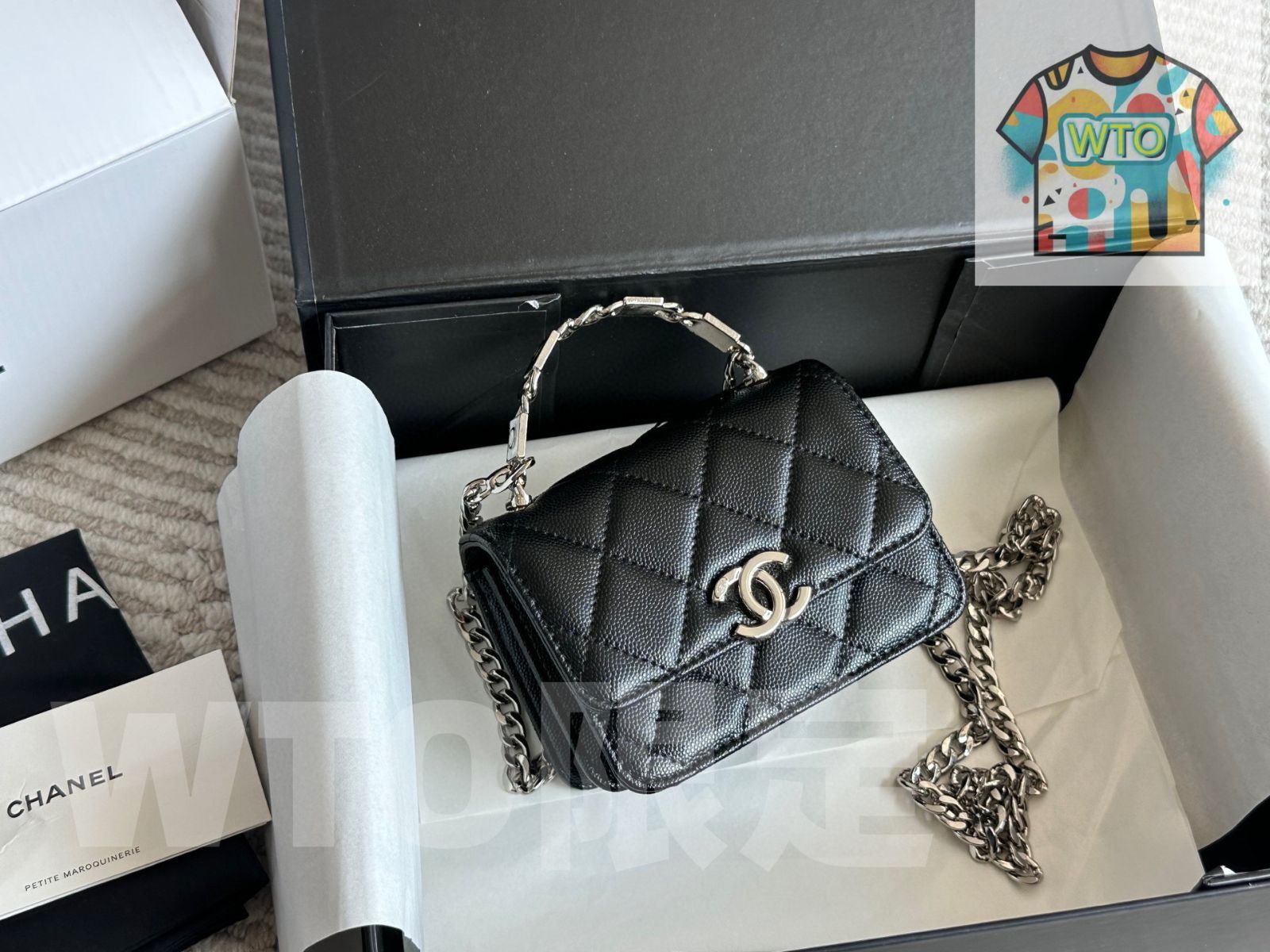 CHANEL シャネルエナメルバック 中古・古着通販】CHANEL (シャネル) エナメルチェーンショルダーバッグ