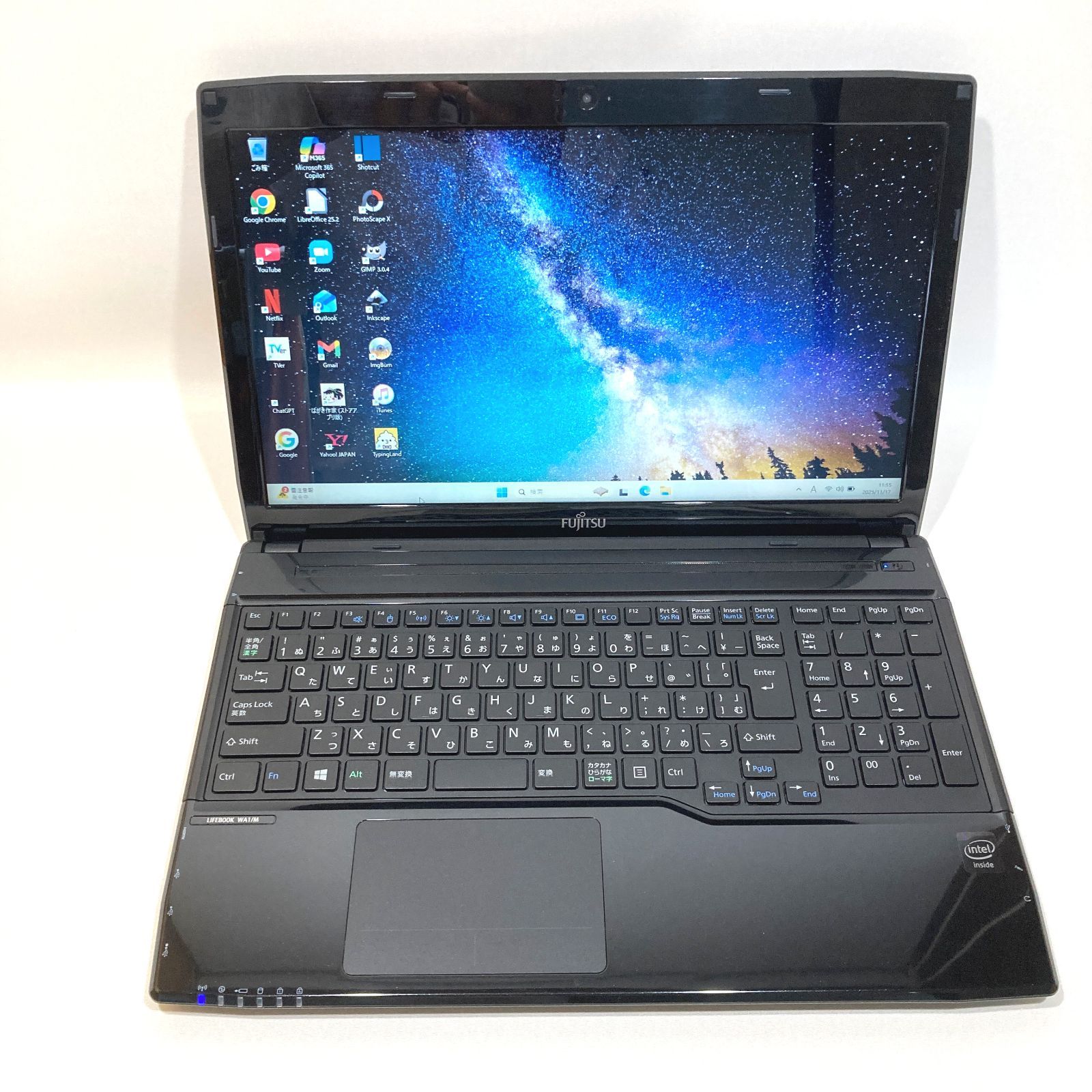 初心者✨快適・カメラ・DVD・大容量✨黒✨すぐ使えるノートパソコン◇T387-3 初心者 快適・カメラ・DVD・大容量 黒 すぐ使えるノートパソコン T387