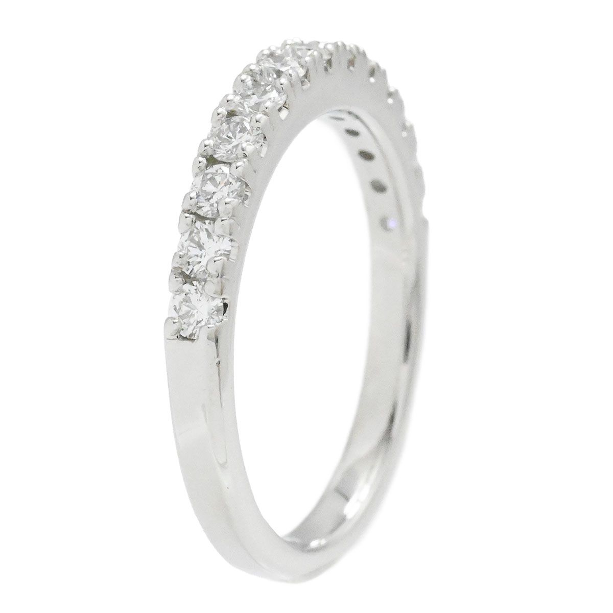 最終価格　ケイウノ　Pt900　0.438ct0.12ct9号ダイヤモンドリング 最終価格 ケイウノ Pt900 0.438ct0.12ct9号ダイヤモンドリング