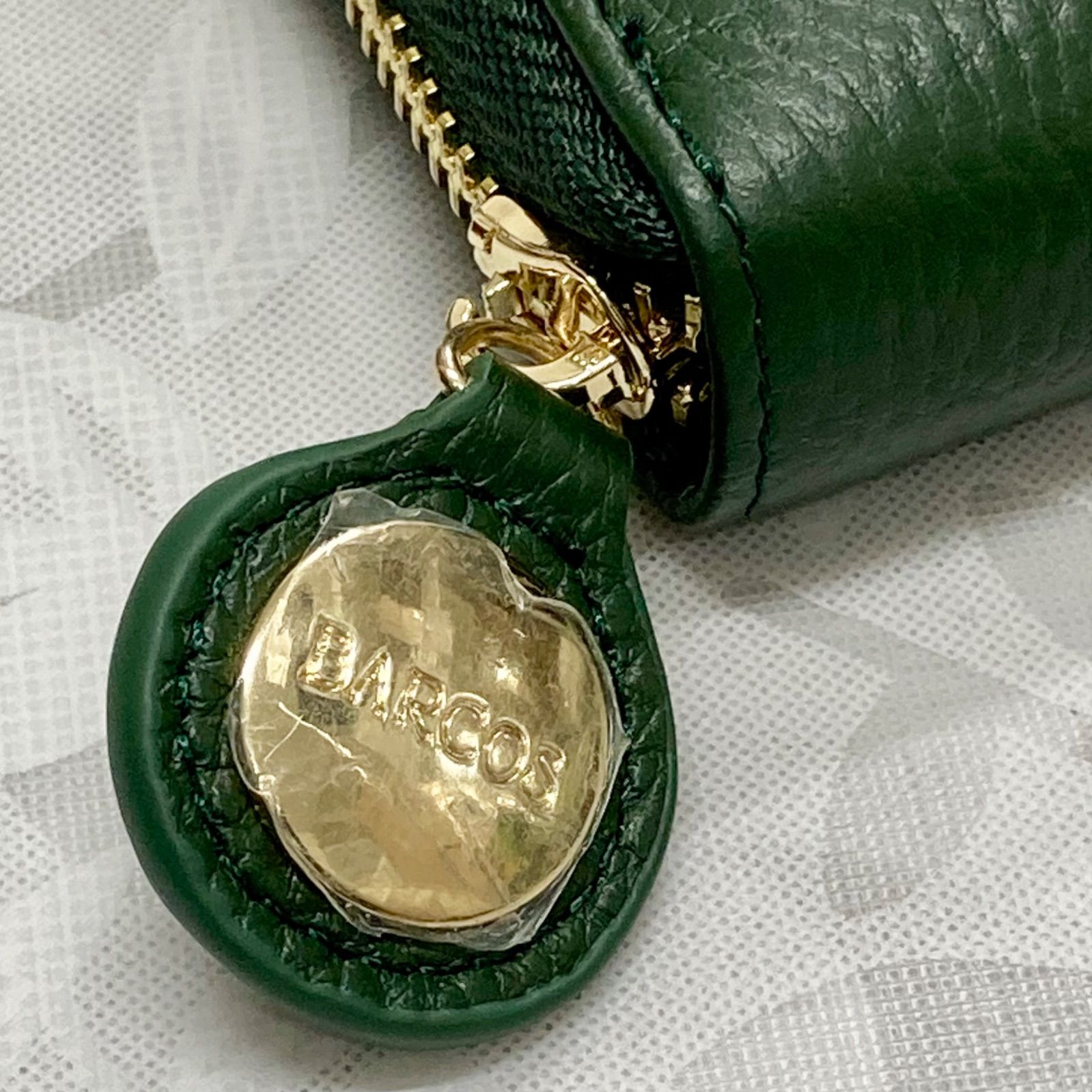 新品未使用 BARCOS バルコス 長財布 ラウンドファスナー レザー