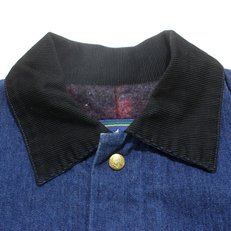 70s USA製 vintage CARTER'S 裏地ブランケット デニム カバーオール