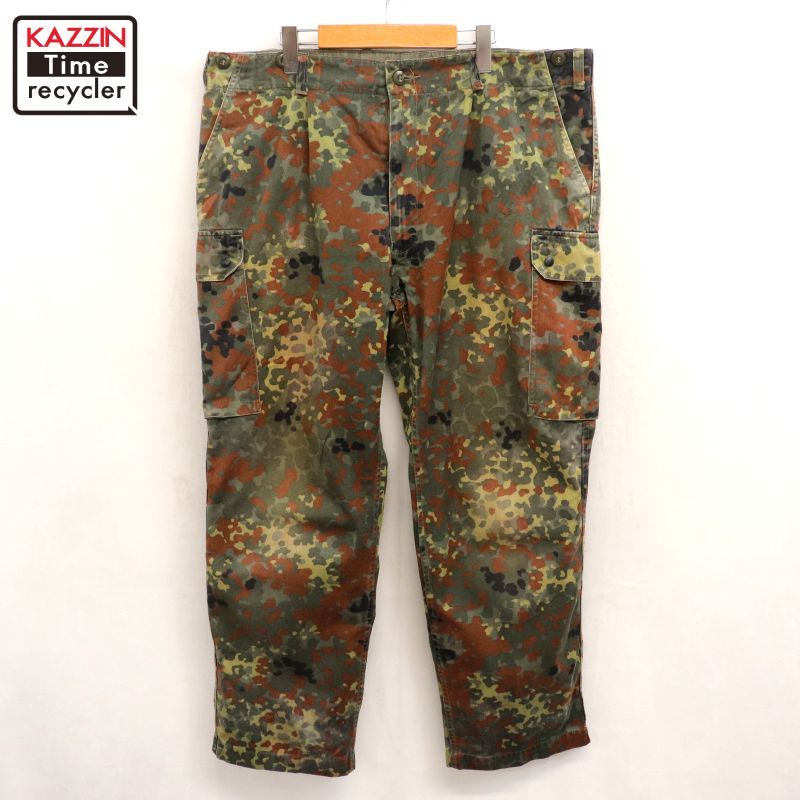 90s vintage ドイツ軍 フレックカモ カーゴ ミリタリーパンツ メンズ