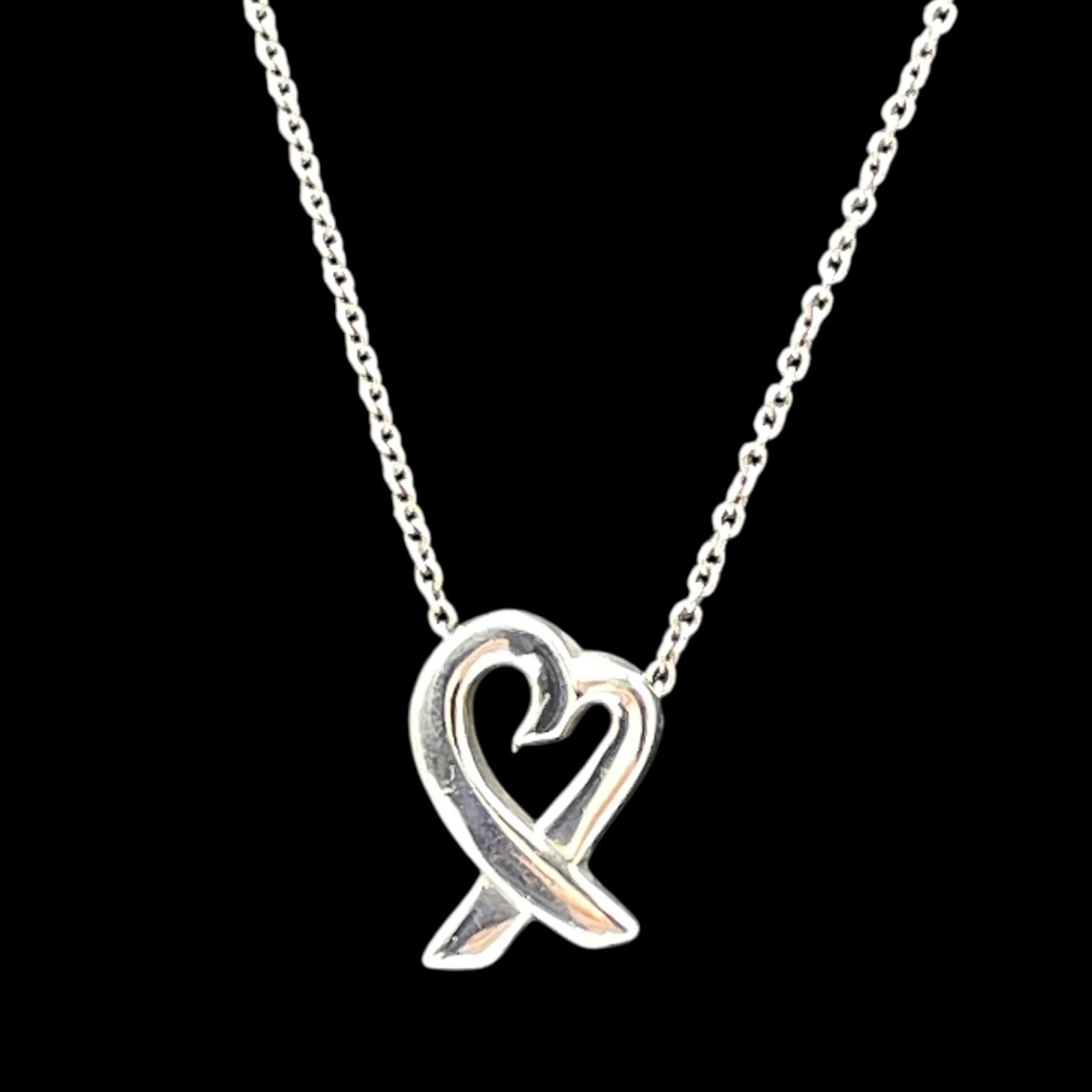 Tiffany パロマピカソ ラージLOVE ネックレス希少 楽天市場】ティファニー Tiffany & Co. ネックレス パロマ・ピカソ