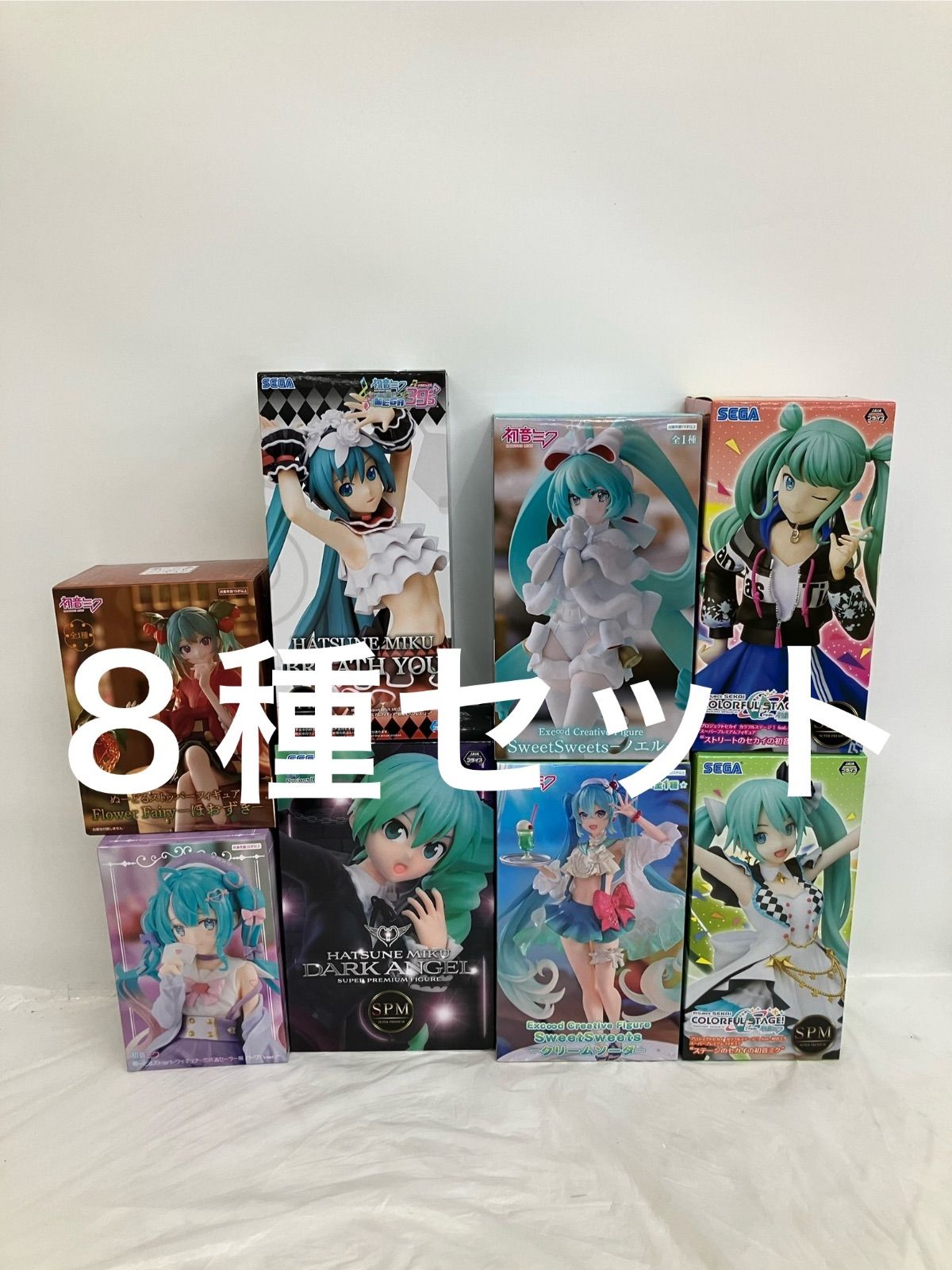 未開封 初音ミク フィギュア 8種 LFJ757 f107 - メルカリ