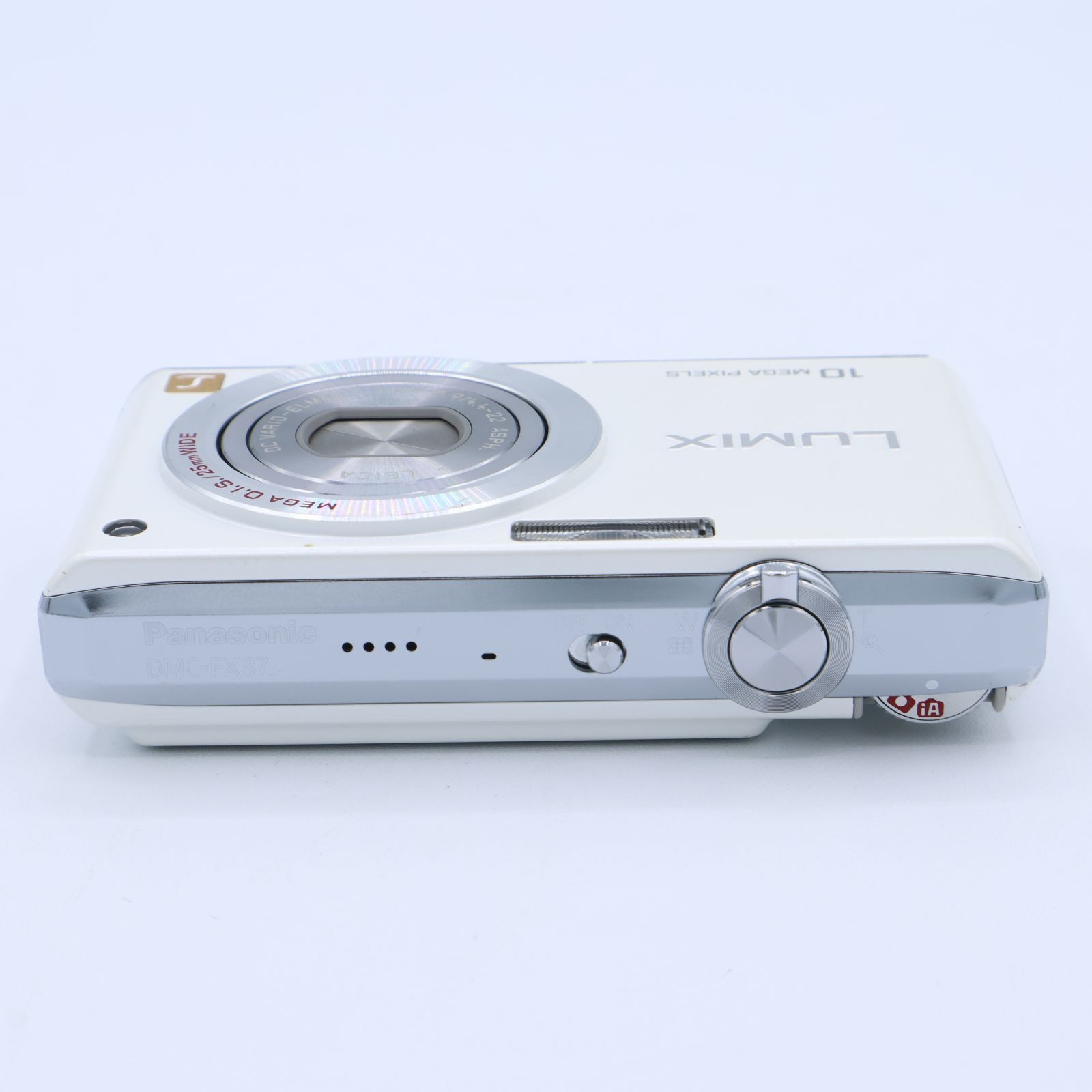 【美品】Panasonic LUMIX DMC-FX37 ホワイト Panasonic パナソニック デジタルカメラ LUMIX (ルミックス) FX37