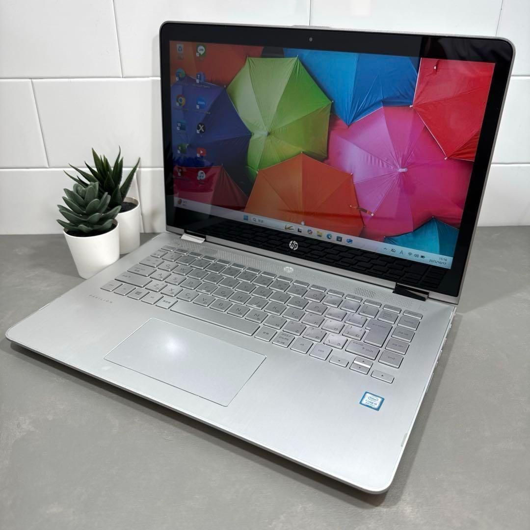 【限定品】HPPavilion x360☘8世代i5☘NVMe512GB 限定品】HPPavilion x360☘8世代i5☘NVMe512GB - メルカリ