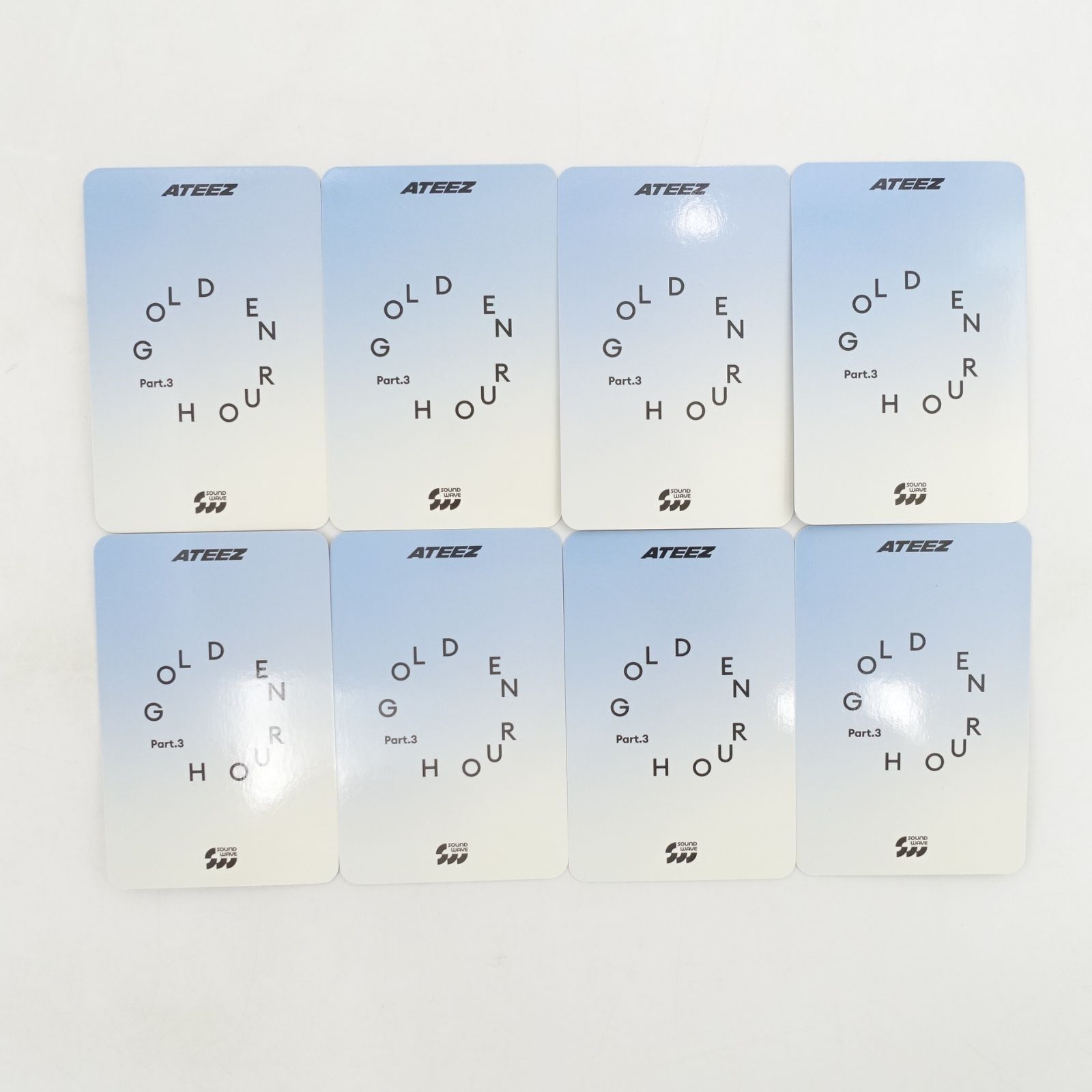 ATEEZ THE WORLD EP.FIN : WILL soundwave 特典 ピース トレカ フォト