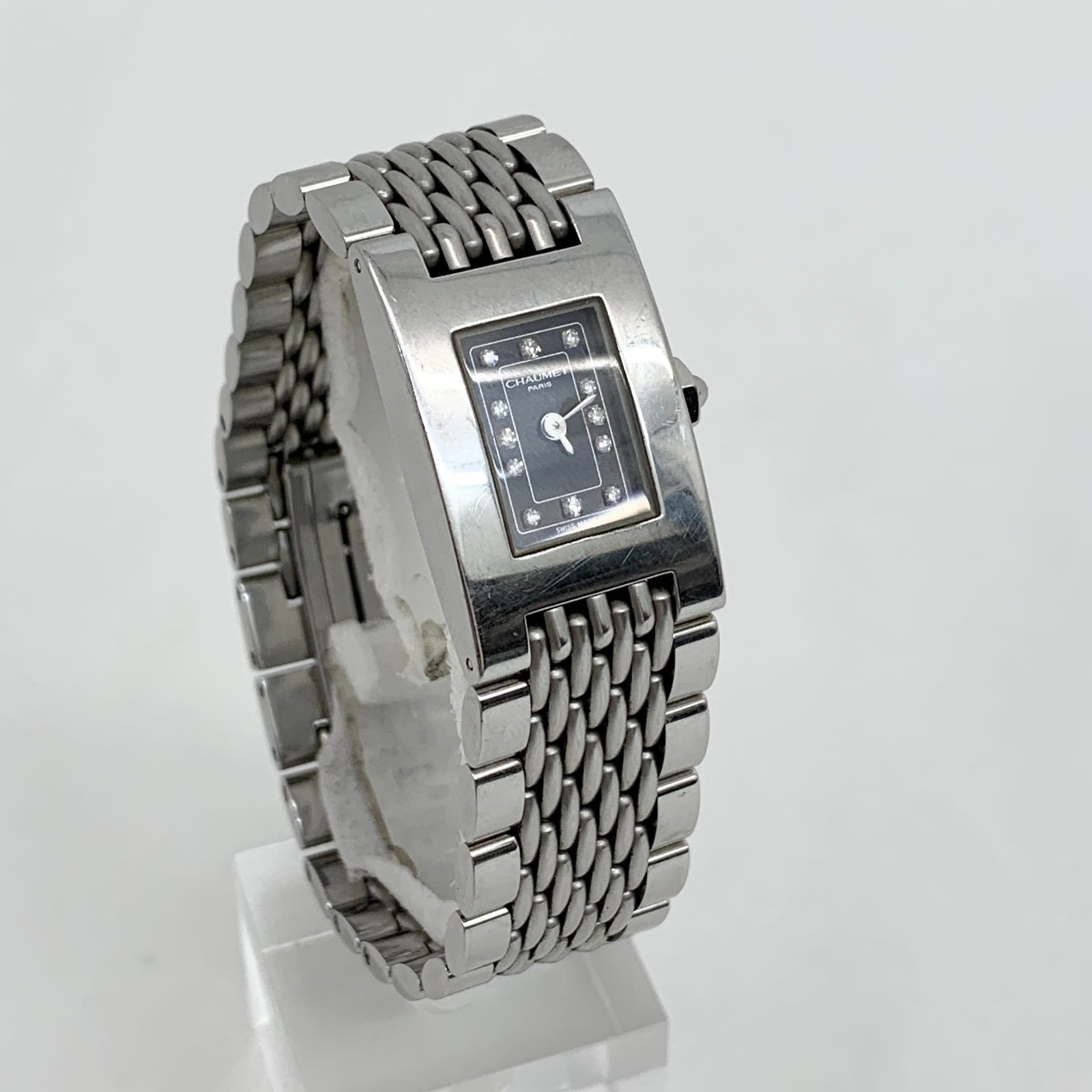 ショーメ CHAUMET スタイルカレ 12Pダイヤ レディース腕時計 楽天市場】【中古】CHAUMET ショーメ スタイルカレ レディース腕時計