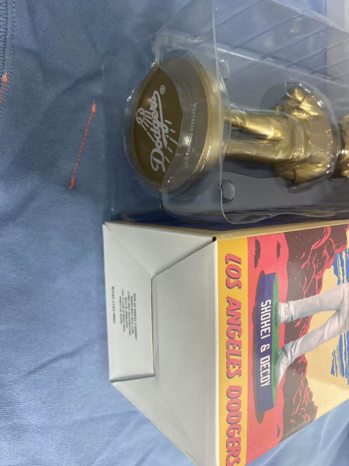 大谷翔平 ゴールト 2024年8月28日 デコピンボブルヘッド 金色 - メルカリ