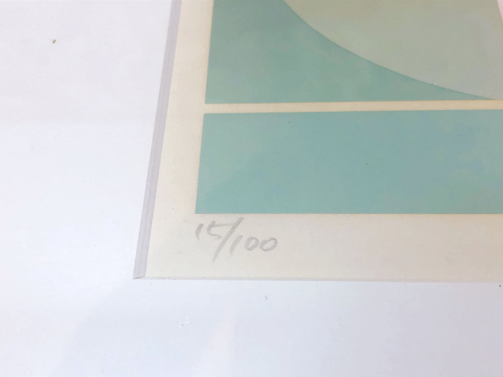 3085】南正雄 シルクスクリーン 版画 100枚限定 作家直筆鉛筆サイン