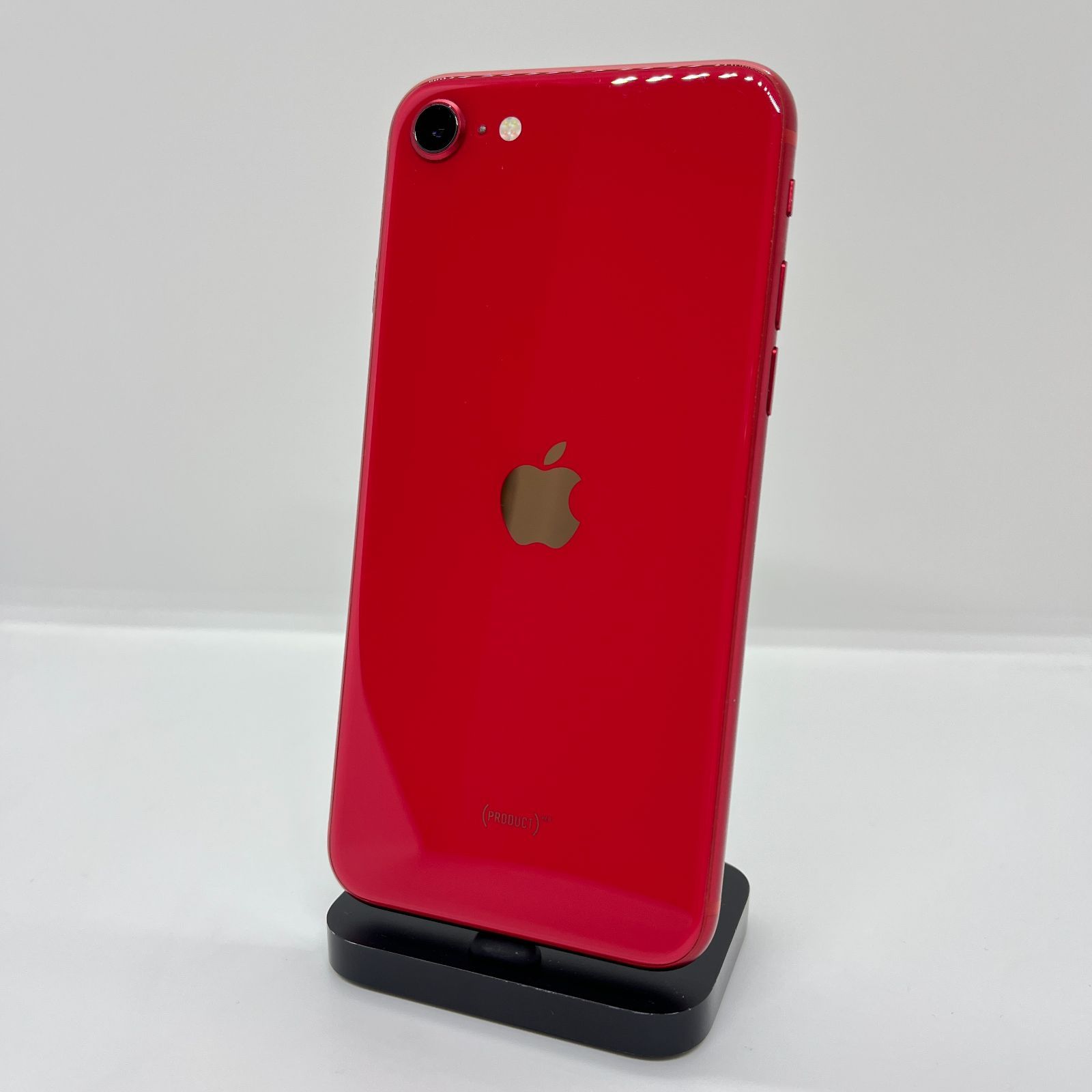 バッテリー最大容量100％】iPhoneSE2 128GB レッド【SIMロック解除済み