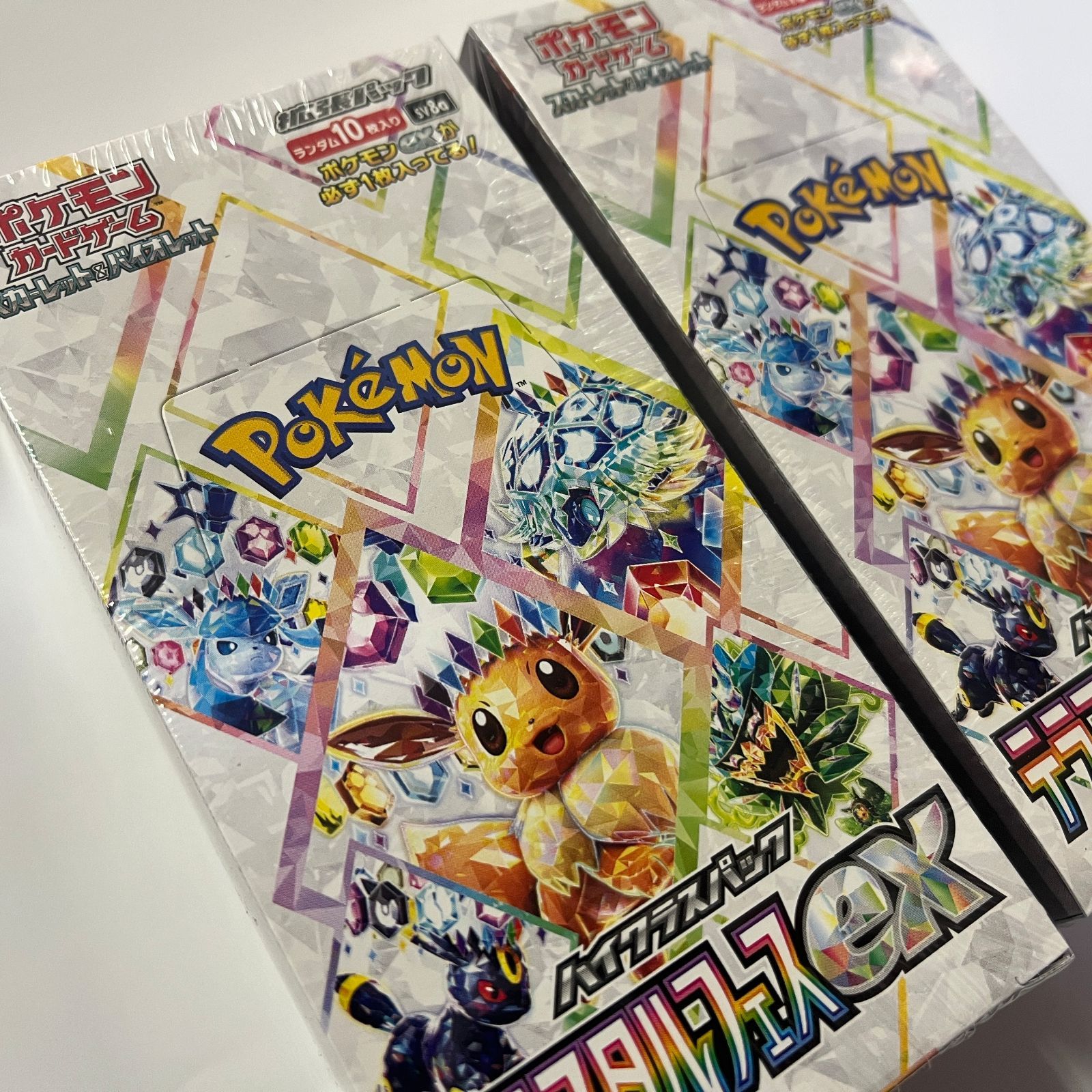 テラスタルフェスex ポケモンカード 新品未開封 シュリンク付き 2BOX