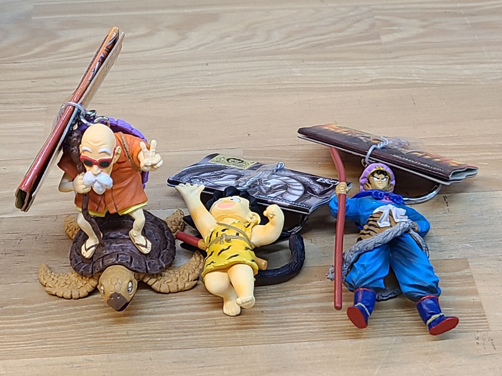 未使用 ドラゴンボール ハイクオリティキーホルダー 亀仙人(フルパワー) ドラゴンボール ハイクオリティキーホルダー 3種セット 亀仙人 孫悟空