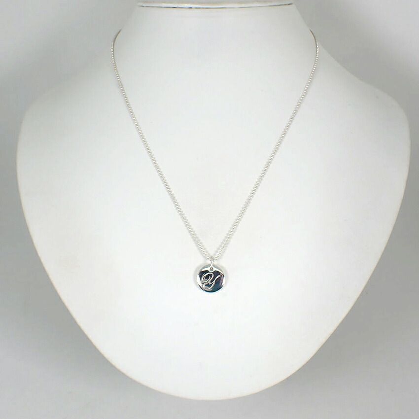 ティファニー 925 イニシャル/yペンダント/ネックレス//j93-7 - メルカリ