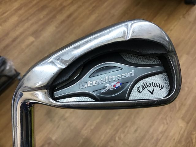 中古】 キャロウェイ STEELHEAD XR 6S レフティ アイアンセット IR XR