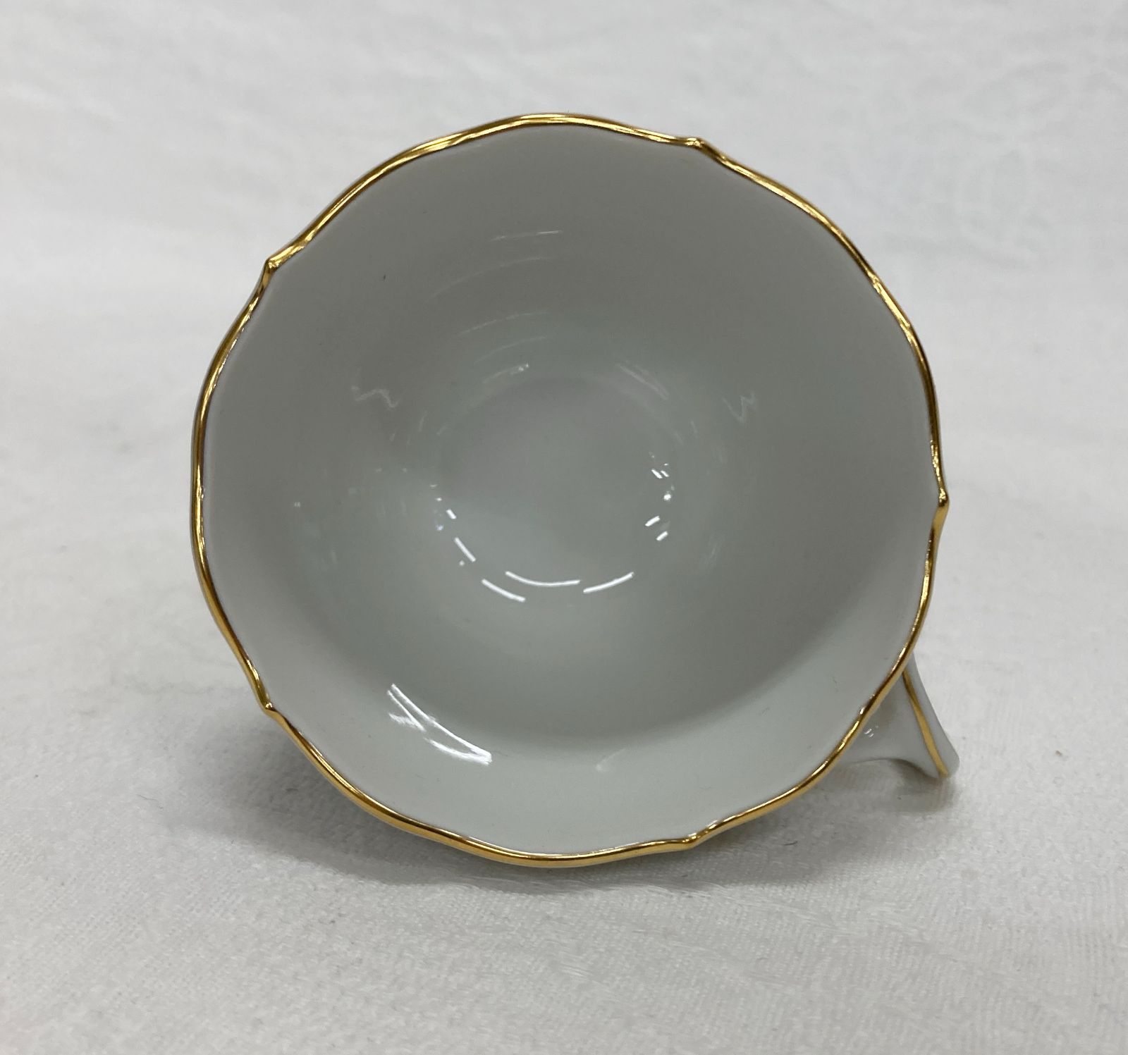 〇未使用 マイセン MEISSEN デミタス カップ＆ソーサー ブルーフラワー