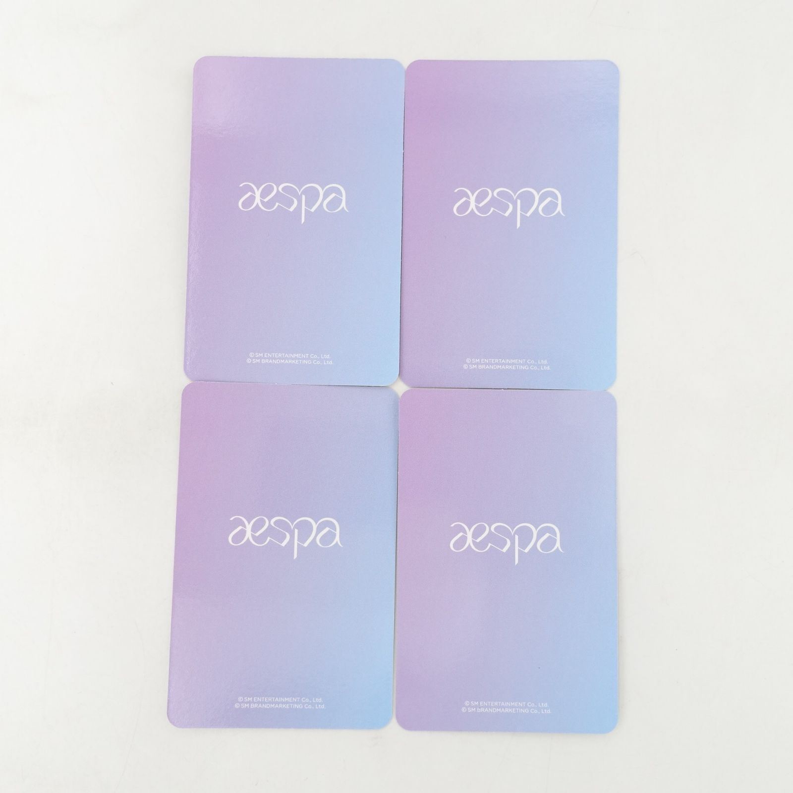 aespa カリナ ウィンター ジゼル ニンニン ペンライト 特典 トレカ