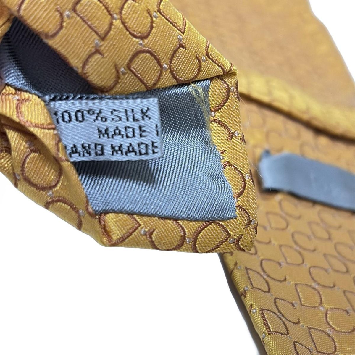 Dior HOMME(ディオールオム) ネクタイ メンズ - オレンジ - メルカリ