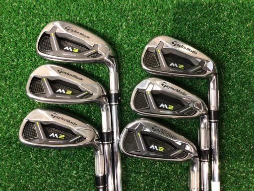 テーラーメイド M2 アイアンセット　5i〜PW FLEX-S スチール テーラーメイド M2 アイアンセット5本 フレックスS - メルカリ