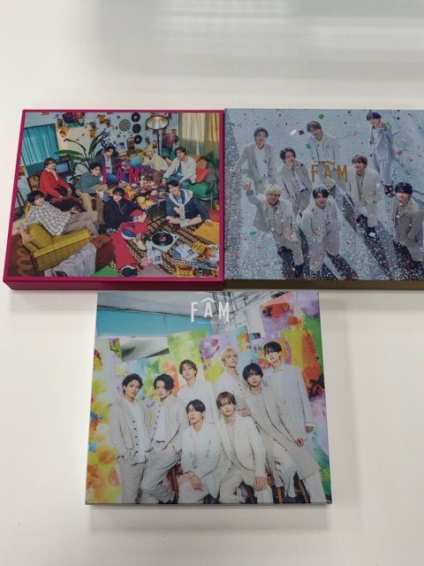 【選べるトレカ】timelesz アルバム『FAM』3形態+特典付/新品未使用 Amazon.co.jp: 【外付け特典3種付 DVD 3形態セット】 FAM (初回限定盤