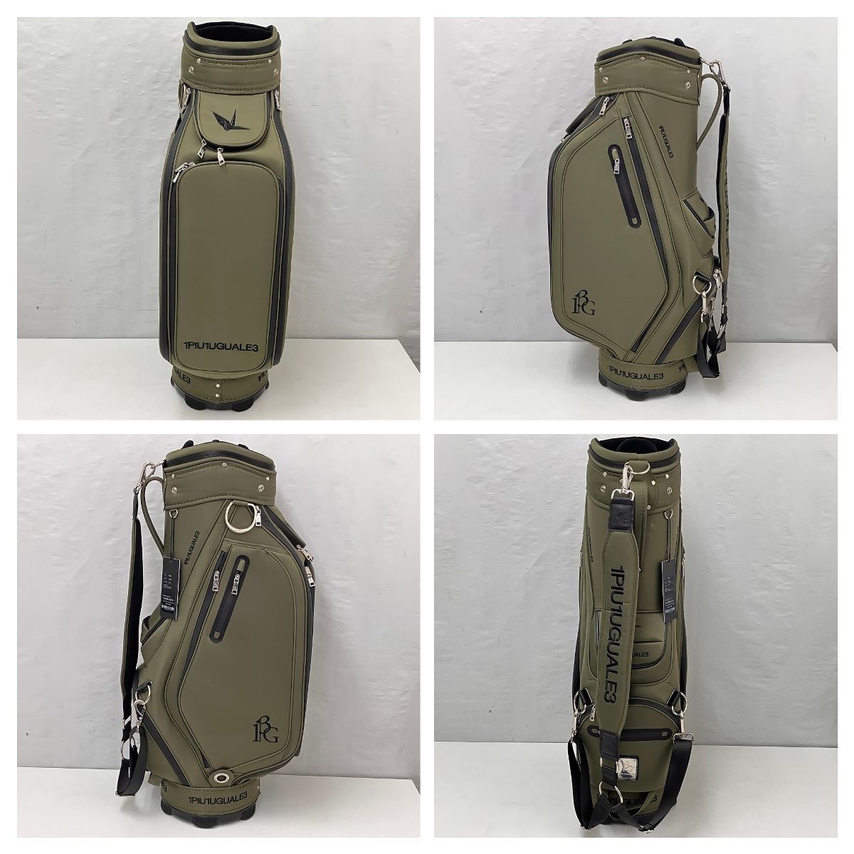 1PIU1UGUALE3 GRG351 113 GOLF CADDIE BAG ゴルフバッグ 未使用