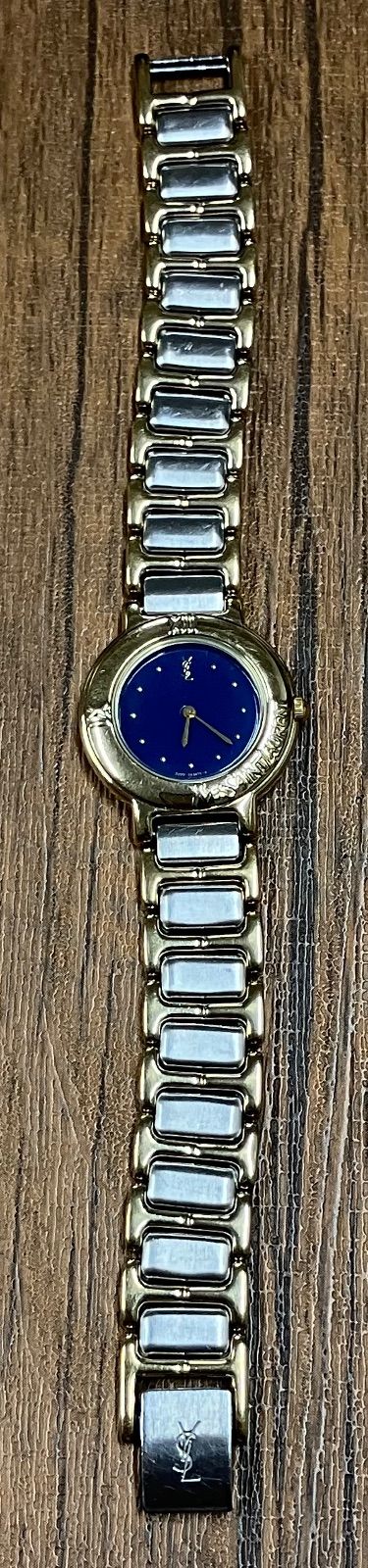 T198 Yves Saint-Laurent イヴサンローラン ラウンド コンビ