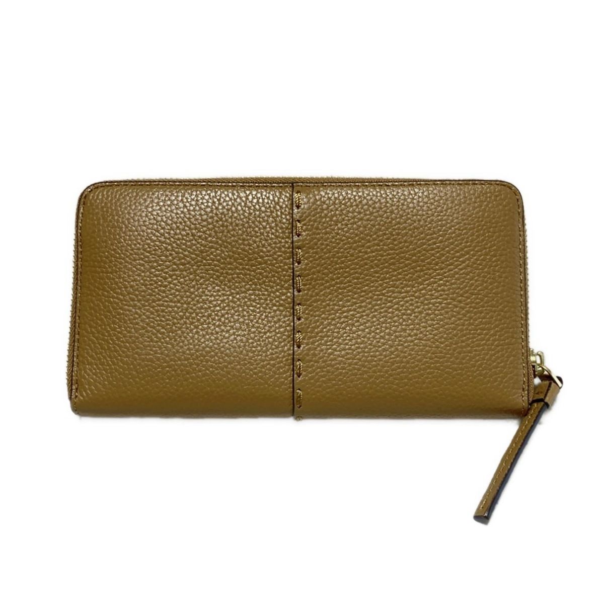 TORY BURCH(トリーバーチ) 長財布 - ブラウン ラウンドファスナー